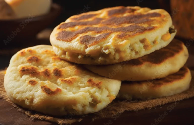 arepas de maíz con queso